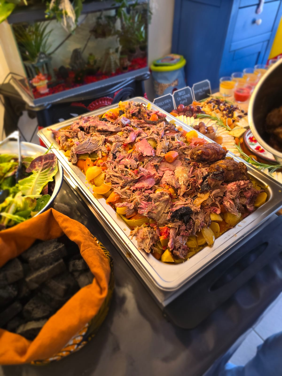 Couscous aux 3 viandes fumées et grillées